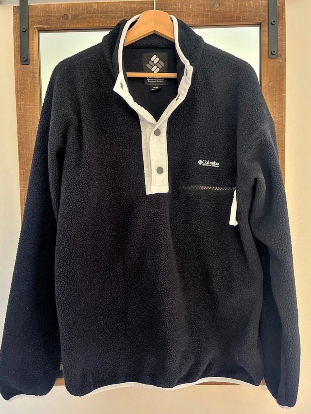 Columbia Helvetia II Half Snap Fleece Pullover Black